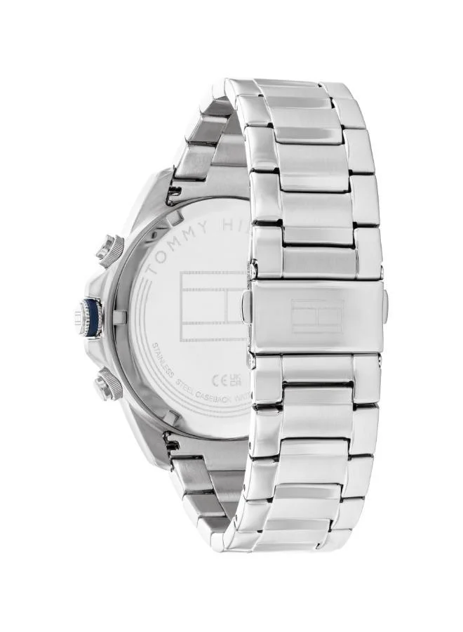 TOMMY HILFIGER Analogue Multifunction Watch with Steel Bracelet